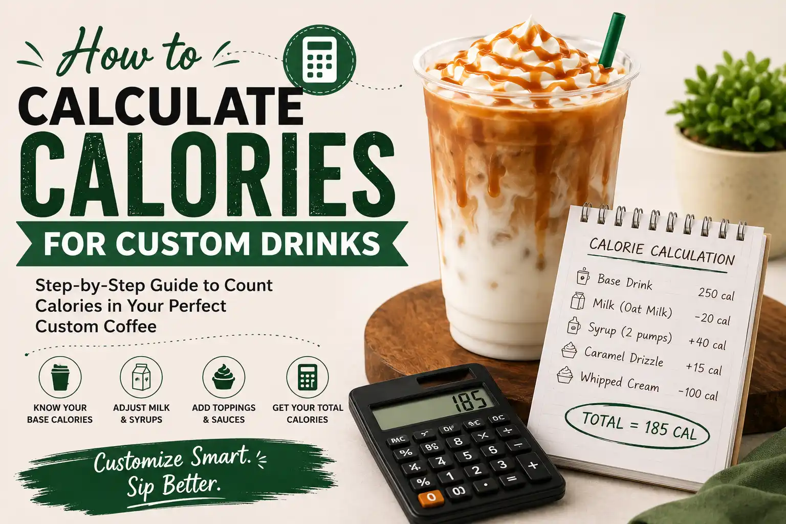 How to Calculate Starbucks Calories for Custom Drinks